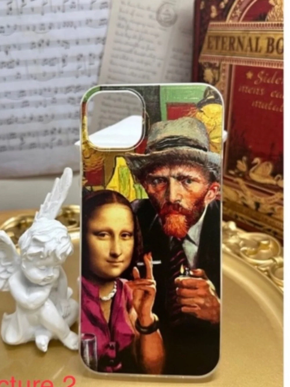 4 items. iphone14 /14plus/14pro/14promax art case